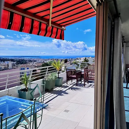 Large In Vieux-cannet Sea View And Terrace *
