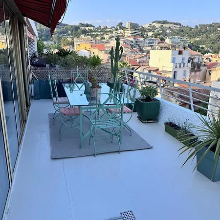 Apartment Large In Vieux-cannet Sea View And Terrace Le Cannet
